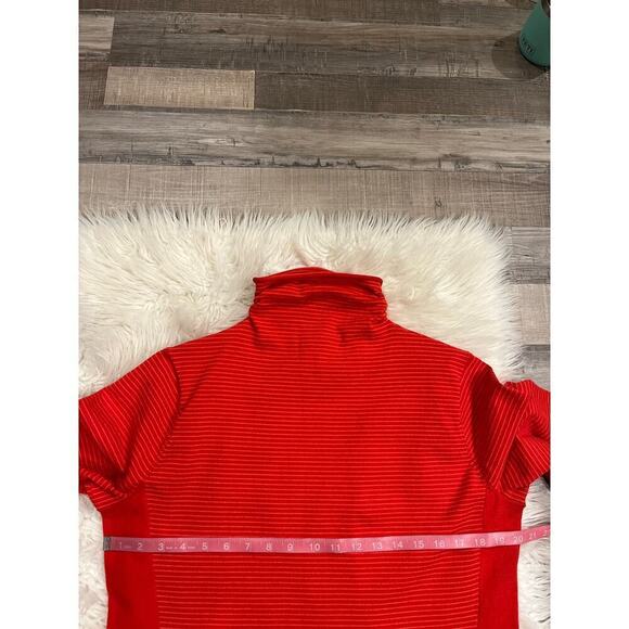 Duluth Trading Co S’no Sweat Coolmax knit funnel mock neck top sweater L - Picture 6 of 7